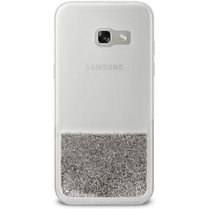 Capa Puro Galaxy A5 2017 Prata Areia com Glitter Capa Puro Galaxy A5 2017 Prata Areia com Glitter