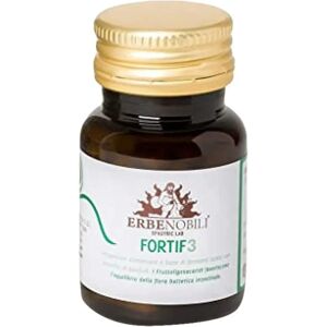 Integratore probiotico Fortif3 di Erbenobili - 30 Capsule Integratore probiotico Fortif3 di Erbenobili - 30 Capsule