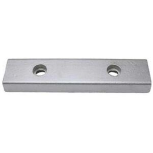 Tecnoseal Model 180x65x30mm - Anode Plate - Silver - Galvanized Tecnoseal Model 180x65x30mm - Anode Plate - Silver - Galvanized