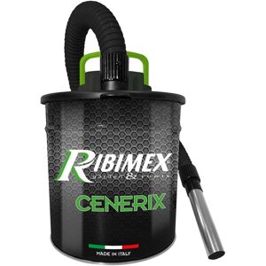 Ribimex Cenerix 800 AW 18 L Nero, Verde - Aspiracenere Ribimex Cenerix 800 AW 18 L Nero, Verde - Aspiracenere