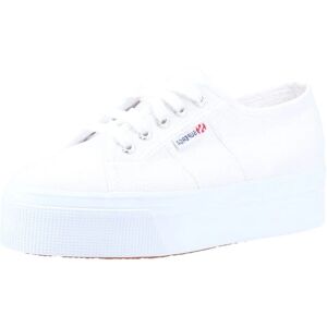 Superga Damen 2790 Linea Up and Down Flatform Sneakers - Weiß Superga Damen 2790 Linea Up and Down Flatform Sneakers - Weiß