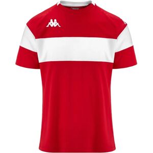 Kappa Red-White Active Jersey - Jersey Kappa Red-White Active Jersey - Jersey