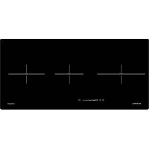 Plaque de cuisson à induction Airlux 78 cm 3 foyers 6700W noire Plaque de cuisson à induction Airlux 78 cm 3 foyers 6700W noire
