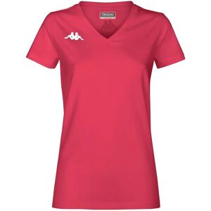 MACRON Holly Amarillo Camiseta ajustada de cuello en V MACRON Holly Amarillo Camiseta ajustada de cuello en V