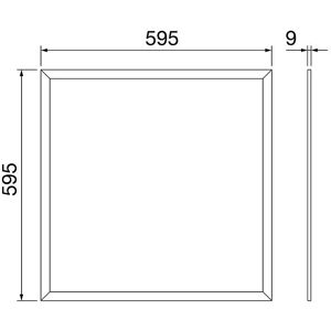 Gewiss - ELIA PL 60X60 - LED panel Gewiss - ELIA PL 60X60 - LED panel