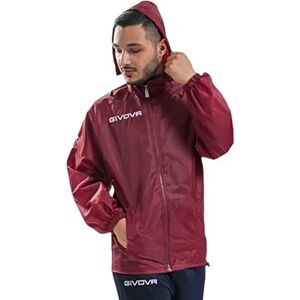 Veste GIVOVA Rain Basico - Imperméable, Capuche Amovible, Légère - Publicité Veste GIVOVA Rain Basico - Imperméable, Capuche Amovible, Légère - Publicité