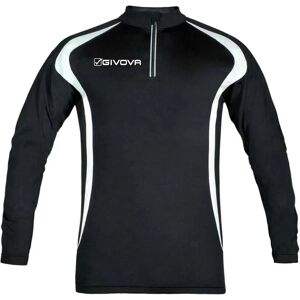 Givova LR05-0010 Camiseta de running - Negro - Manga larga, Media cremallera Givova LR05-0010 Camiseta de running - Negro - Manga larga, Media cremallera