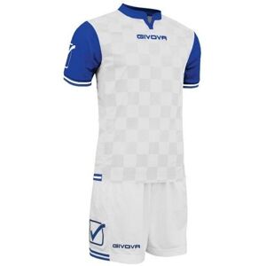 Ensemble de football GIVOVA Blanc / Bleu Clair - Pour Entraînement & Matchs - Publicité Ensemble de football GIVOVA Blanc / Bleu Clair - Pour Entraînement & Matchs - Publicité