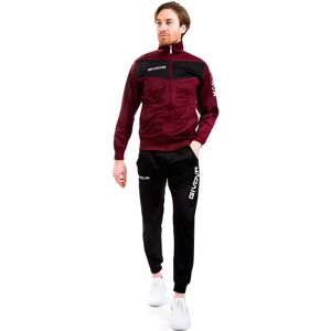 Givova Visa Kids Multisport Tracksuit - Polyester, Embroidered Logos - Full Zip Givova Visa Kids Multisport Tracksuit - Polyester, Embroidered Logos - Full Zip