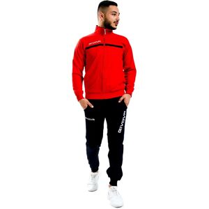 Givova Tuta One TT0121210 all-year men black/red - Tracksuit Givova Tuta One TT0121210 all-year men black/red - Tracksuit
