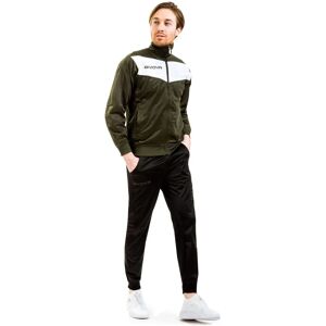 Givova Tuta Visa Dres zielono-czarna - Zielony Givova Tuta Visa Dres zielono-czarna - Zielony