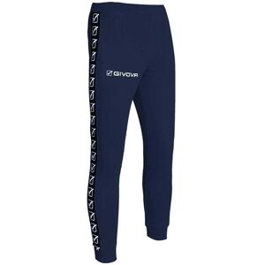 Pantalons GIVOVA Tricot Band Bleu - Pants - Publicité Pantalons GIVOVA Tricot Band Bleu - Pants - Publicité