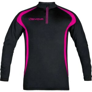Givova LR05-1006 Camiseta de Running de media cremallera - Negro Givova LR05-1006 Camiseta de Running de media cremallera - Negro