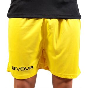 Givova G20800007 Short de futebol amarelo - O ano todo Givova G20800007 Short de futebol amarelo - O ano todo