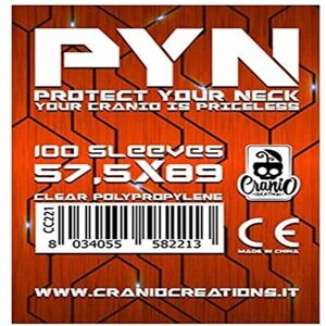 Cranio Creations - Pyn - 100 Beschermhoezen - 57,5x89mm Cranio Creations - Pyn - 100 Beschermhoezen - 57,5x89mm