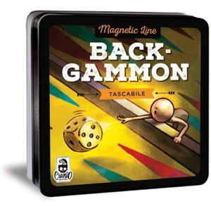 Ligne Magnétique - Backgammon portable - Édition italienne - Publicité Ligne Magnétique - Backgammon portable - Édition italienne - Publicité