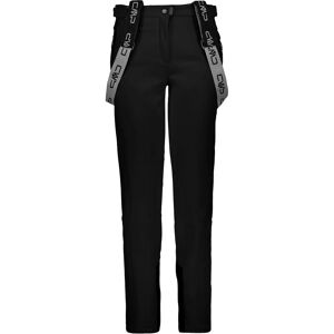 CMP Women's Softshell Ski Salopette - Black - Ski Pants CMP Women's Softshell Ski Salopette - Black - Ski Pants