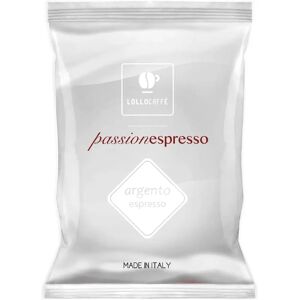 Lollo Caffè Miscela Argento - Capsules compatibles Nespresso - Publicité Lollo Caffè Miscela Argento - Capsules compatibles Nespresso - Publicité