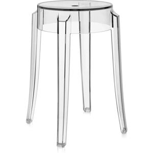 Tabouret de salle à manger transparent Kartell Charles Ghost - Design moderne - Publicité Tabouret de salle à manger transparent Kartell Charles Ghost - Design moderne - Publicité