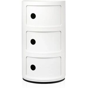 Kartell Rangement modulaire blanc - Componibili 4967 - Organisateur polyvalent - Publicité Kartell Rangement modulaire blanc - Componibili 4967 - Organisateur polyvalent - Publicité