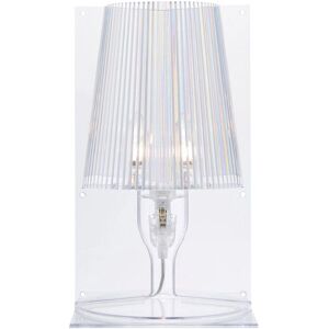 Lampe de table Kartell Take - Transparent, 19x31x18.5cm - Publicité Lampe de table Kartell Take - Transparent, 19x31x18.5cm - Publicité