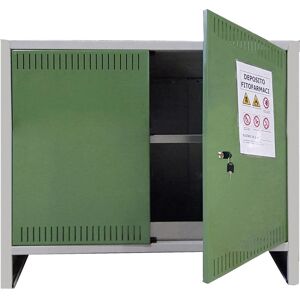 Iperbriko Pratiko Armadietto di stoccaggio - 2 ante 80cm alta Iperbriko Pratiko Armadietto di stoccaggio - 2 ante 80cm alta