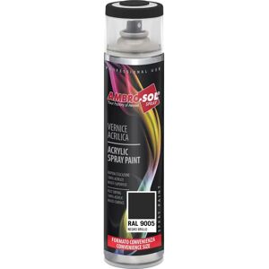Spray vernice Ambrosol RAL 9005 - Nero - 600ml - Interni/Esterni Spray vernice Ambrosol RAL 9005 - Nero - 600ml - Interni/Esterni