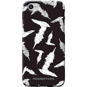 Coque TRUSSARDI iPhone 6/7/8 Soft Case Noir/Blanc - Étui téléphone - Publicité Coque TRUSSARDI iPhone 6/7/8 Soft Case Noir/Blanc - Étui téléphone - Publicité