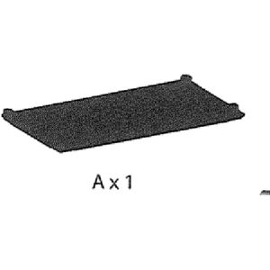 NBRAND Ax1 Pattumiera - 2 Ante Plastica 68x37x90 cm NBRAND Ax1 Pattumiera - 2 Ante Plastica 68x37x90 cm