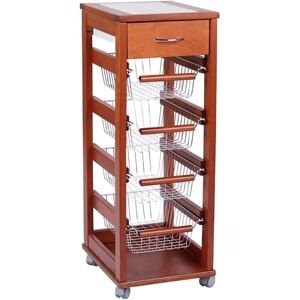LIBEROSHOPPING Cerise Chariot de Cuisine Gain de Place - Chariot de Cuisine - Publicité LIBEROSHOPPING Cerise Chariot de Cuisine Gain de Place - Chariot de Cuisine - Publicité