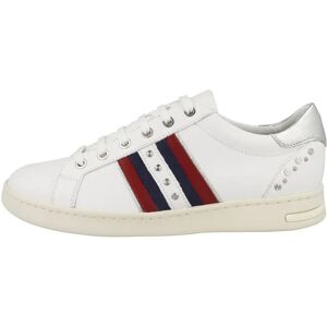 Geox Baskets en cuir blanc - Chaussures basses décontractées - Publicité Geox Baskets en cuir blanc - Chaussures basses décontractées - Publicité