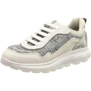 Baskets Geox Spherica Gris - Cuir, Semelle en caoutchouc, Lacets - Publicité Baskets Geox Spherica Gris - Cuir, Semelle en caoutchouc, Lacets - Publicité