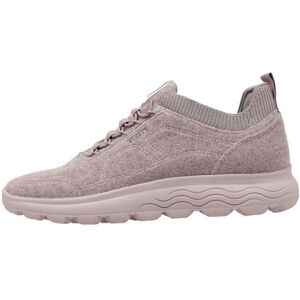 Geox D Spherica A Wool Blend Dark Rose Trainers - Trainers Geox D Spherica A Wool Blend Dark Rose Trainers - Trainers