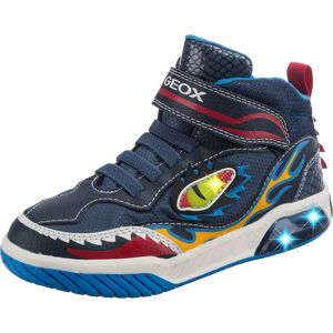 Geox J INEK BOY Navy Light Blue Sneakers - Sneakers Geox J INEK BOY Navy Light Blue Sneakers - Sneakers