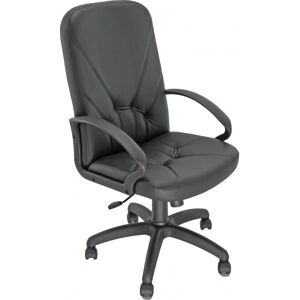 Chaise de Bureau Unisit Dante P - Réglable Ergonomique Cuir Noir - Publicité Chaise de Bureau Unisit Dante P - Réglable Ergonomique Cuir Noir - Publicité