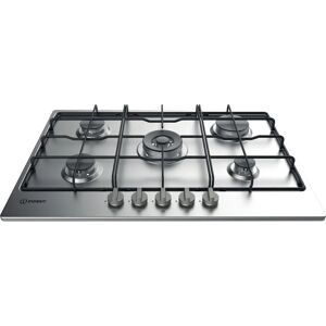 Indesit THP 752 W/IX/I - Acciaio inox - Piano cottura a gas Indesit THP 752 W/IX/I - Acciaio inox - Piano cottura a gas