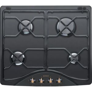 Indesit PN 642 /I - Nero - Piano cottura a gas da incasso Indesit PN 642 /I - Nero - Piano cottura a gas da incasso