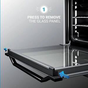 Indesit ID67V9KMB/UK - Black - Freestanding cooker Indesit ID67V9KMB/UK - Black - Freestanding cooker