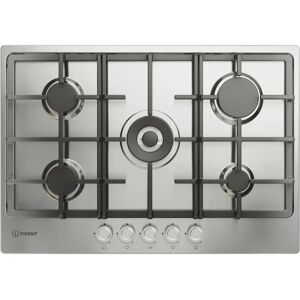 Indesit THP 751 W/IX/I - Piano cottura gas doppia corona - Acciaio inossidabile 75cm Indesit THP 751 W/IX/I - Piano cottura gas doppia corona - Acciaio inossidabile 75cm