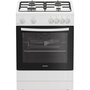Indesit I6GGMMW/UK White Gas Cooker - Freestanding Kitchen Appliance Indesit I6GGMMW/UK White Gas Cooker - Freestanding Kitchen Appliance