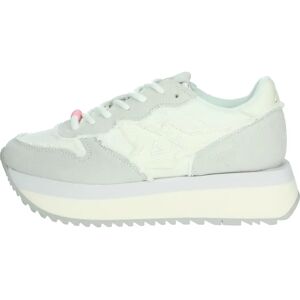 Baskets SUN68 Big Stargirl Canvas Blanc Panna - Mode Décontractée Femmes - Publicité Baskets SUN68 Big Stargirl Canvas Blanc Panna - Mode Décontractée Femmes - Publicité