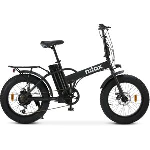 Bicicleta eléctrica Nilox X5 PRO 20" Plegable Impermeable 250W Negra Bicicleta eléctrica Nilox X5 PRO 20" Plegable Impermeable 250W Negra