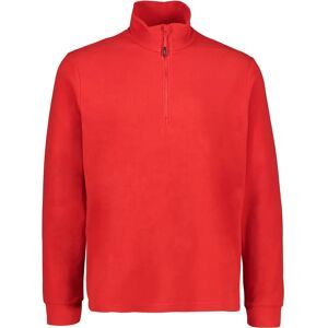 CMP Men's Red Fleece Sweatshirt - Sweater for Outdoor Sports CMP Men's Red Fleece Sweatshirt - Sweater for Outdoor Sports