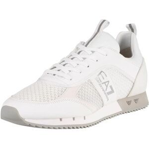 Białe buty sportowe EA7 dla mężczyzn - Casual Białe buty sportowe EA7 dla mężczyzn - Casual