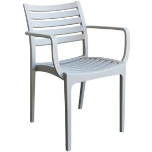 GARDENESS - Lyndon - Grau - Polypropylen - Outdoor-Sessel GARDENESS - Lyndon - Grau - Polypropylen - Outdoor-Sessel