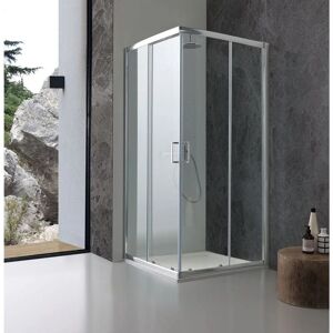 Kiamami Valentina - Cabina de Ducha de Vidrio Transparente 6mm 100x100cm - Tipo de Producto Kiamami Valentina - Cabina de Ducha de Vidrio Transparente 6mm 100x100cm - Tipo de Producto