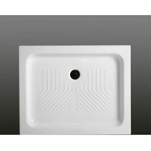 Kiamami Valentina Bac de Douche Rectangulaire en Céramique 70x90cm - Blanc - Publicité Kiamami Valentina Bac de Douche Rectangulaire en Céramique 70x90cm - Blanc - Publicité