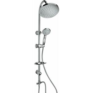 Kiamami Valentina - Columna de ducha ajustable con cabezal y ducha de mano - Accesorios de ducha Kiamami Valentina - Columna de ducha ajustable con cabezal y ducha de mano - Accesorios de ducha