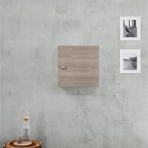 Kiamami Valentina Gabinete de Pared para Baño 45cm Roble Natural - Reversible Kiamami Valentina Gabinete de Pared para Baño 45cm Roble Natural - Reversible