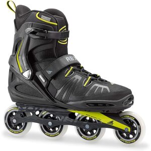 Rollerblade RB XL 90 Lime Nero Pattini in Linea - Attrezzatura Sportiva Rollerblade RB XL 90 Lime Nero Pattini in Linea - Attrezzatura Sportiva